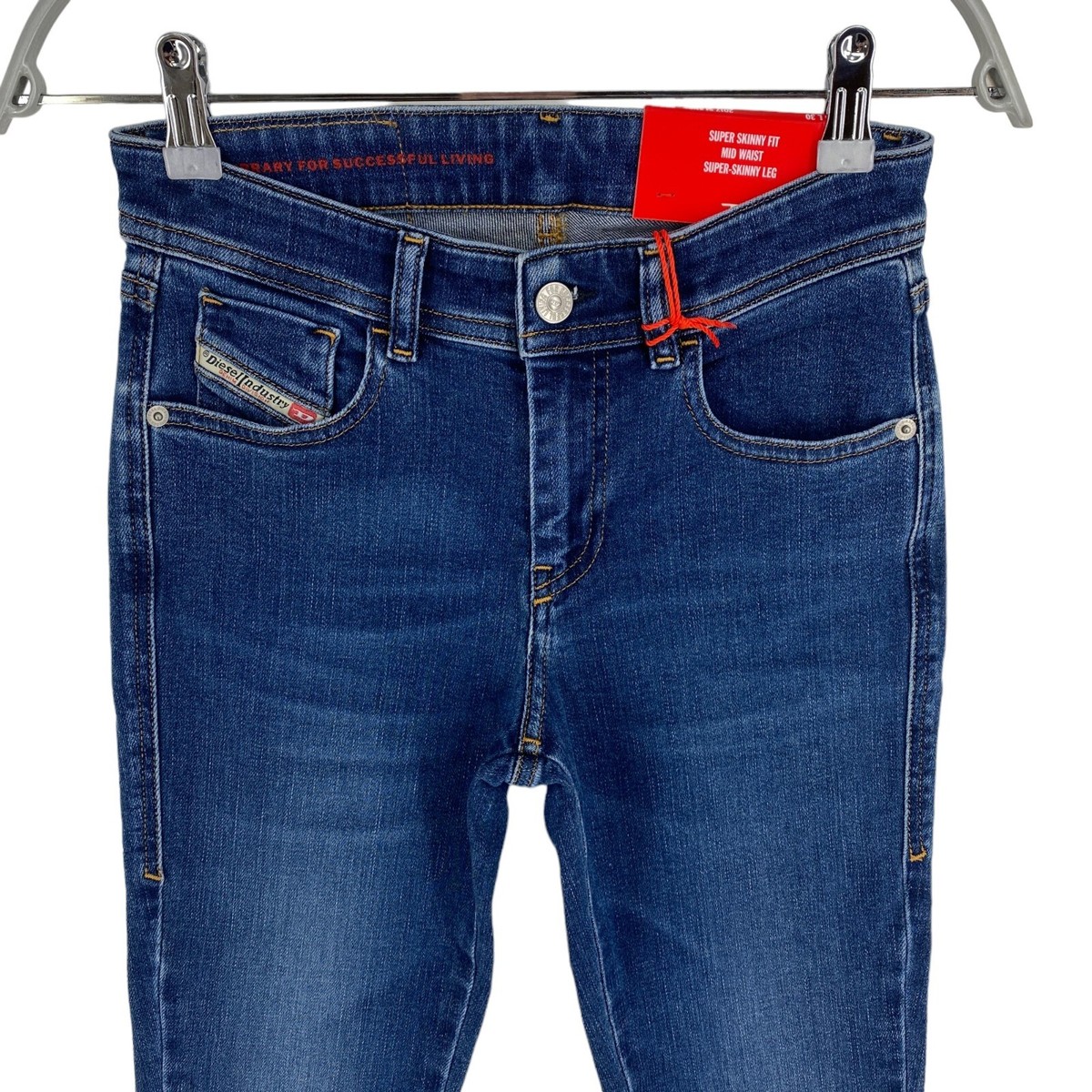 DIESEL Dark Blue Super Skinny Jeans Size W25 L30 | eBay