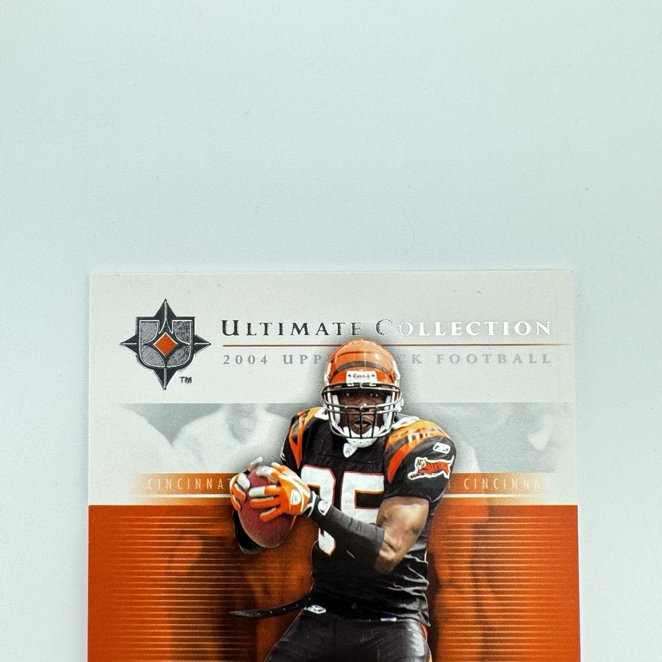2004 Upper Deck Ultimate Collection /750 Chad Johnson #14 Bengals Ochocinco - Image 4 of 4