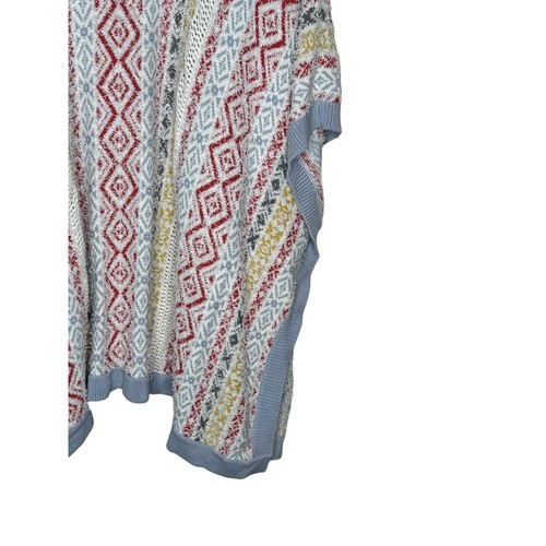 Cabi Love Carol Damen Top Siesta Strick Poncho Boho Fransen Pullover Cardigan XS - Bild 7 von 9