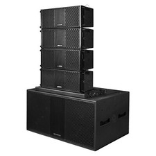 Sound Town Passive Line Array Dual 18" Sub 4x Dual 8" Speakers ZETHUS-218S208X4