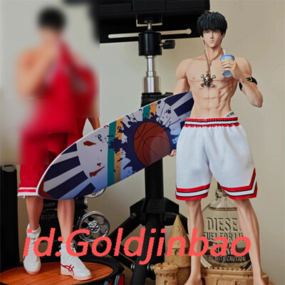 Lust hub Studio Slam Dunk Kaede Rukawa Statue PU Beach Suit Cast off In Stock