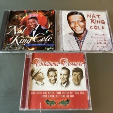 Nat King Cole 3 CD LOT Christmas Favorites Self Titled & Christmas Crooners