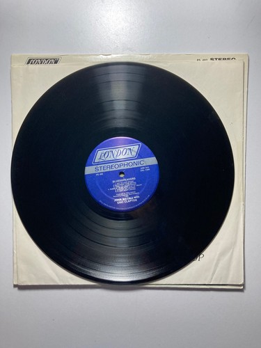 “JOHN MAYALL BLUES BREAKERS w/ ERIC CLAPTON” Vinyl LP London Records PS 492 Blue - Picture 9 of 23