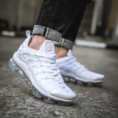 NEW Nike Vapormax Plus TN white Men's Shoes free shipping | eBay
