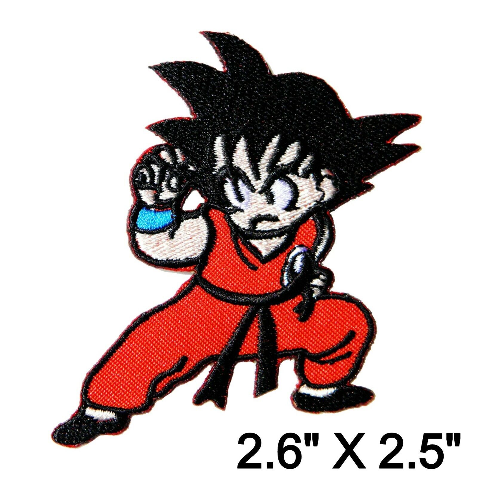 Dragon Ball Z Japanese Anime' Tattoo GOKU 3.5 X 2 Sewn/Iron On