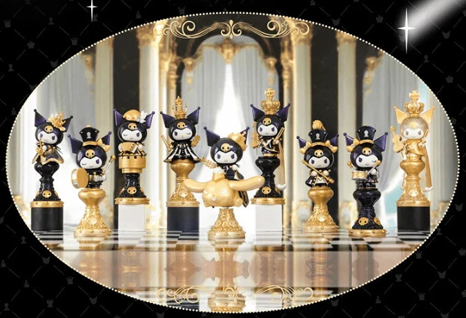 TOPTOY Sanrio Kuromi Ajedrez Serie Confirmada Caja Ciega Figura Arte Juguetes Regalo Caliente Foto 4 de 4