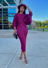 This is a very Classy, unique, elegant, sophisticated dress for women. Perfect f