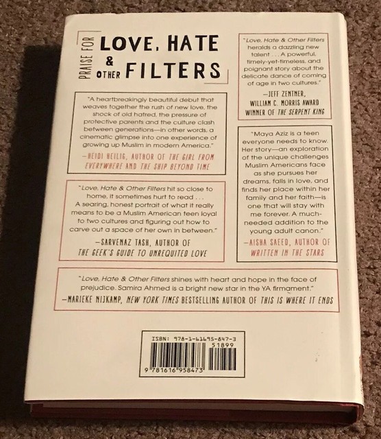 SIGNED & INSCRIBED Love Hate & Other Filters by Samira Ahmed