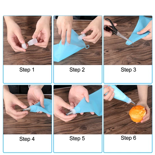 61PCS Rotating Cake Icing Stand Turntable Decorating Revolving Kitchen Display - Picture 10 of 13
