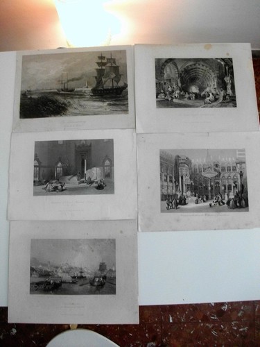 Stampe antiche, lotto di 29 pezzi - Foto 5 di 5