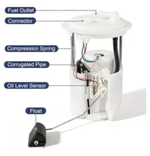 X AUTOHAUX Electric Fuel Pump Module Assembly NO.68033083AB/68033083AA Petrol...