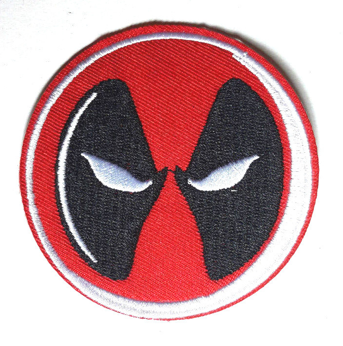 Deadpool Red/White Logo 3" Patch Dead PoolUSA Mailed (MCPADP04) eBay