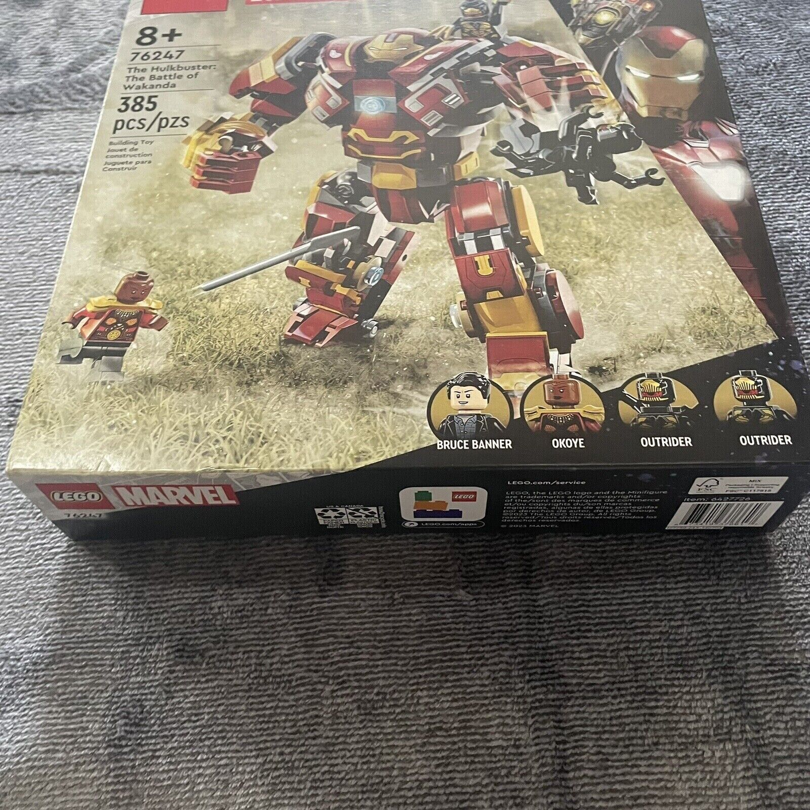 LEGO Marvel The Hulkbuster: The Battle of Wakanda Set 76247