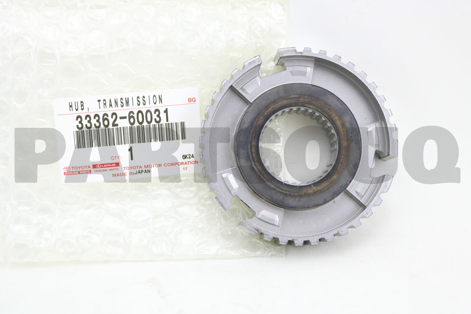 3336260031 Genuine Toyota HUB, TRANSMISSION CLUTCH, NO.2 33362 
