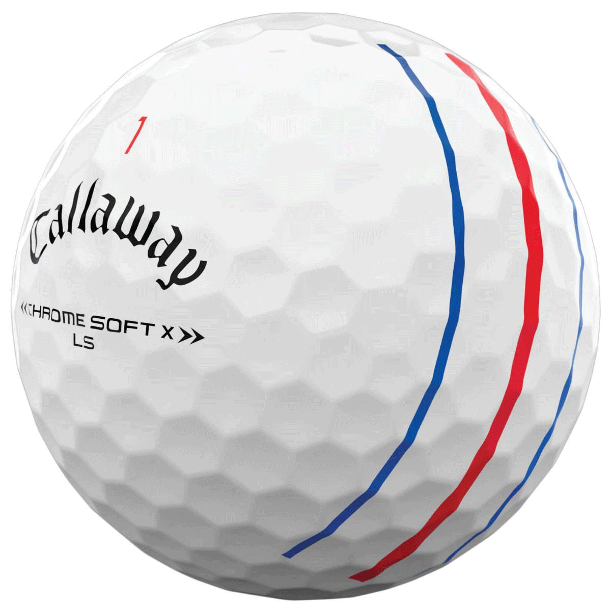 CALLAWAY CHROME SOFT XLS TRIPLE TRACK GOLF BALLS / WHITE DOZEN PACK