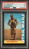 1977 STAR WARS WONDER BREAD #7 SEE-THREEPIO PSA 5