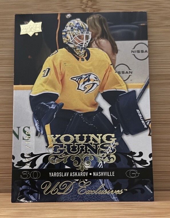 2023-24 Upper Deck Extended Retro Young Guns Exclusives /100 Yaroslav Askarov