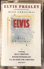 Elvis Presley - Blue Christmas Factory Sealed Cassette, 1992 Collector's Item