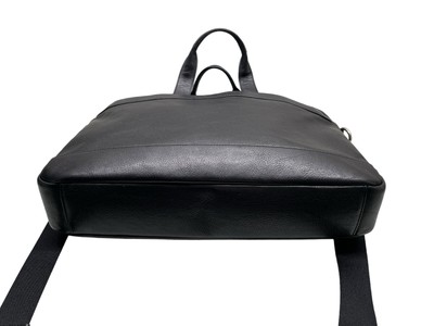 Coach- Black Soft Leather Hudson Briefcase Business F71561 | eBay