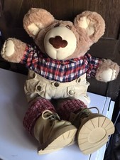 Furskins 1984 Bear With Pants, Shirt, Socks And Shoes