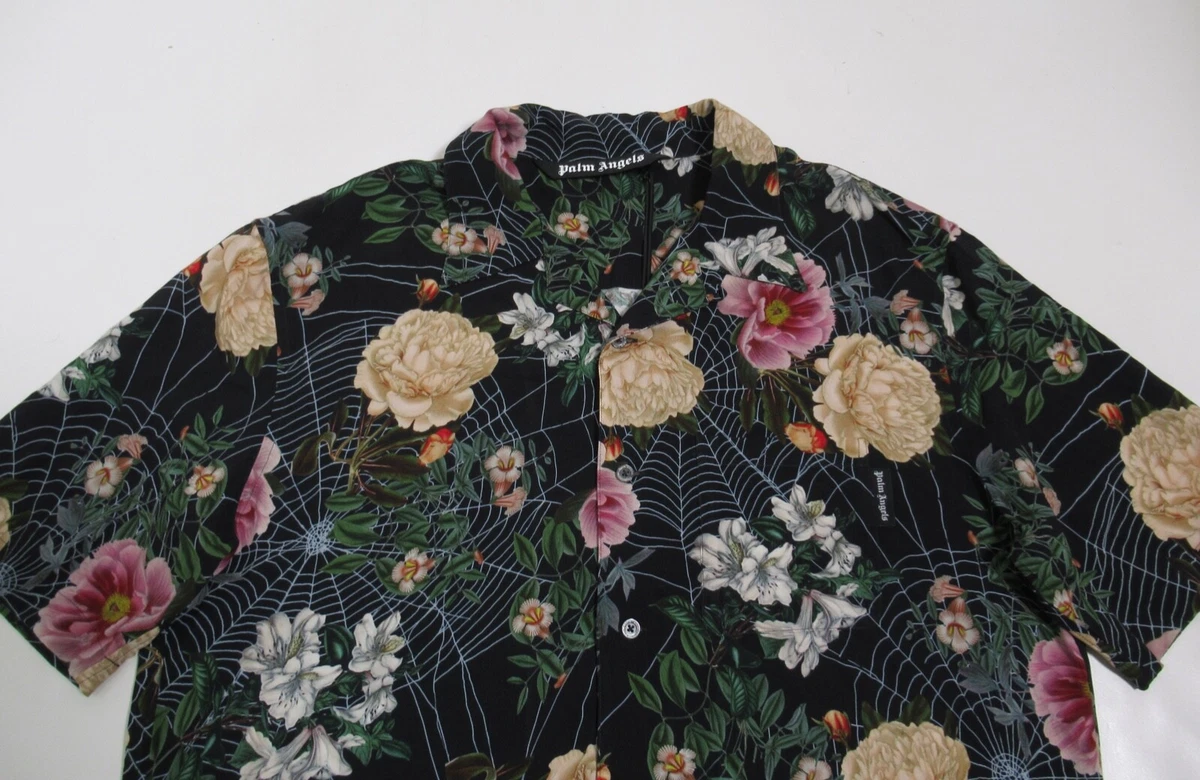 Dripping Palms Viscose Bowling Shirt