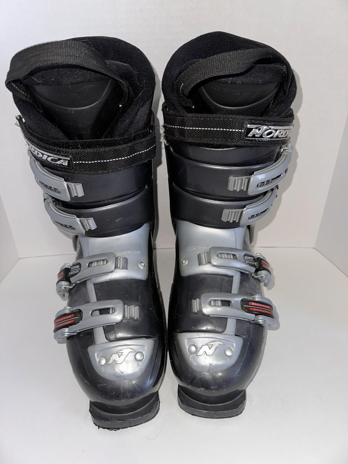 SALOMON Scarponi da sci Nordica 8 Easy Move grigio nero rosso taglia 250 255 295 mm Flex Index 45