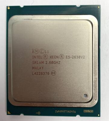 Intel Xeon E5-2630V2 - 6x 2,60-3,10 GHz Server-CPU/Prozessor (SR1AM) Sockel 2011
