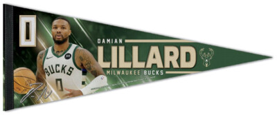 Damian Lillard SUPERSTAR Milwaukee Bucks Signature NBA Premium