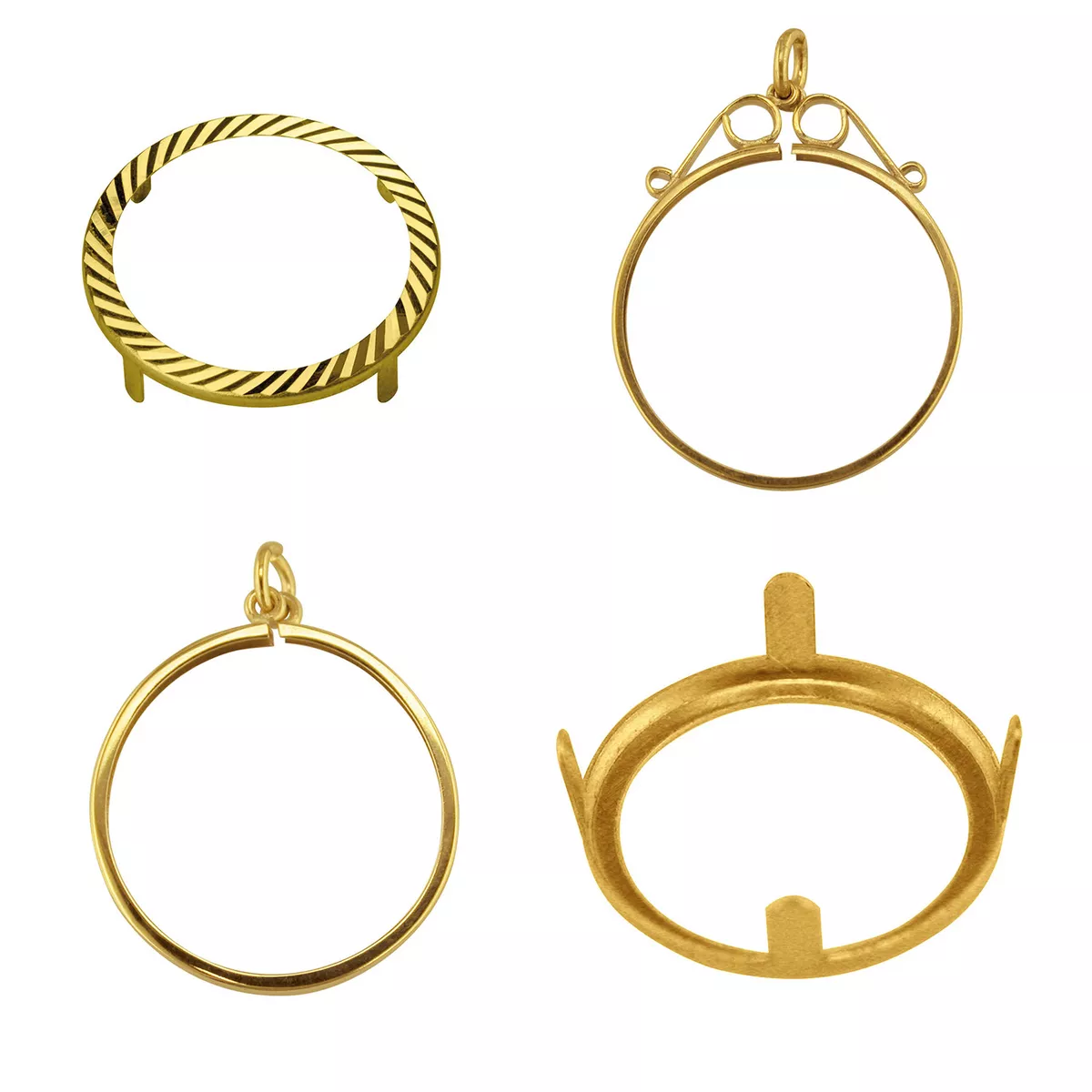 Half hotsell sovereign earrings