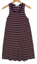 Madewell Dress Womens XXSmall Highpoint Franklin Striped Knit red white blue