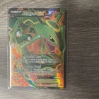 Pokémon TCG Rayquaza EX Full Art Ultra Rare Card Dragons Exalted 123/124