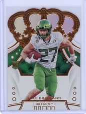 JAKE BREELAND 2020 PANINI CHRONICLES DRAFT PICKS CROWN ROYALE ROOKIE #56