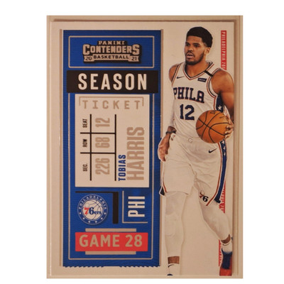 Tobias Harris Philadelphia 76ers #70 | 2020-21 Panini Contenders Basketball