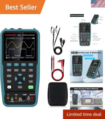 Portable 50MHz Handheld Digital Oscilloscope & Multimeter with 3.5'' Display