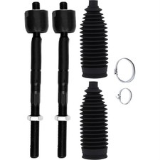 4pcs Front Inner Tie Rod End Rack and Pinion Bellow For Toyota Sienna 2004-2010