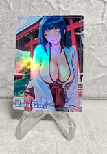 Hinata Trading Card Waifu Goddess Story Anime Girl Holo Card Manga Full Art