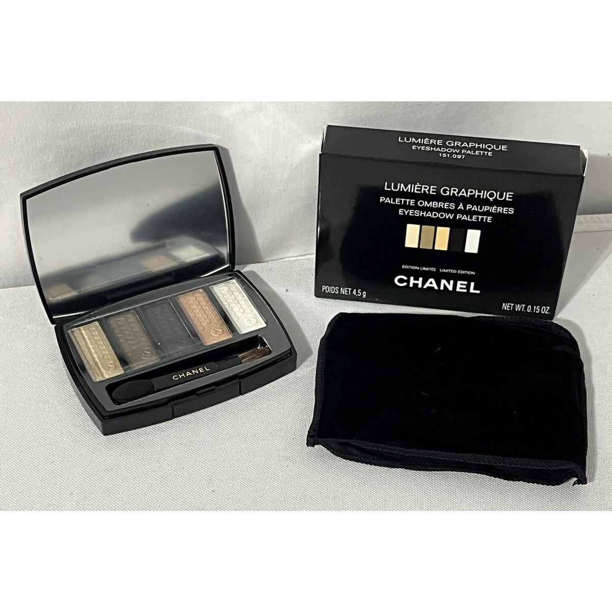 CHANEL Lumiere Graphique Eyeshadow Palette Holiday 2023 Winter