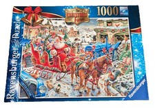 The Christmas Farm Limited Edition Ravensburger 1000 Piece Puzzle. Father Xmas.