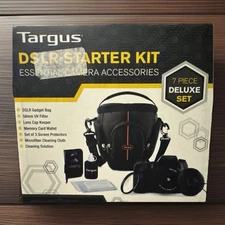 Targus DSLR Starter Kit – Camera Accessories, 58mm UV Filter, Gadget Bag