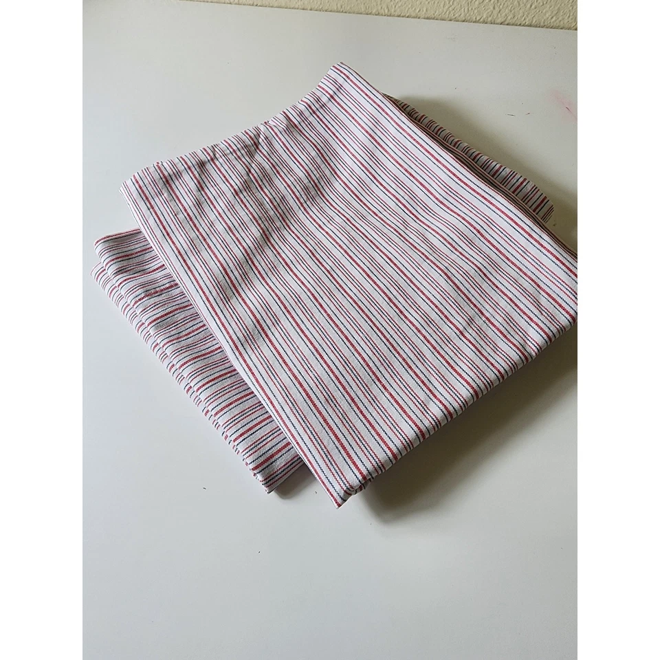 NAUTICA красный белый синий в полоску классический опрятный стандартный наволочки - набор из 2 - Изображение 3 из 4