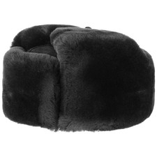 LIERYS Pelzmütze Schiwago Uschanka Fliegermütze Wintermütze Aviator-Mütze