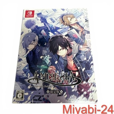 AMNESIA 限定版 Nintendo Switch Rare AMNESIA Limited Edition Switch Game Otomate | eBay