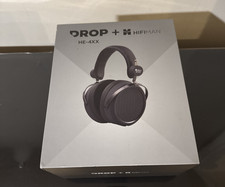 Massdrop x HIFIMAN HE4XX Planar Magnetic Headphones Black Tested Working