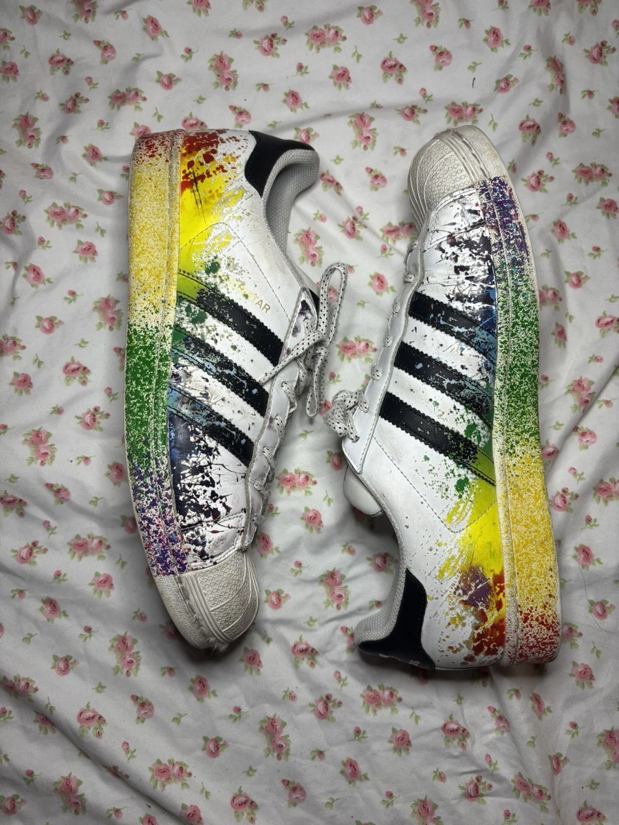 【限定】アディダス スーパースター プライドパック ペイント スプラッター 24 adidas Superstar Pride for Sale | Authenticity Guaranteed | eBay