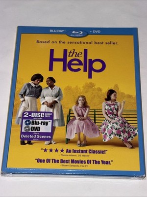 The Help (Blu-ray, 2011) W/ Slipcover Brand New Factory Sealed