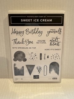 Stampin Up Stamp Set Sweet Ice Cream