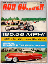 Rod Builder Magazine October 1959 Garlits Buick Dragsters Vg Rod Builder Magazine October 1959 Garlits Buick Dragsters Vg