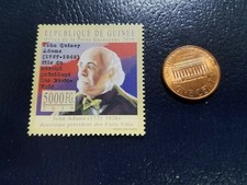 John Quincy Adams 6th U.S. President 2010 Republique De Guinee Stamp (i)