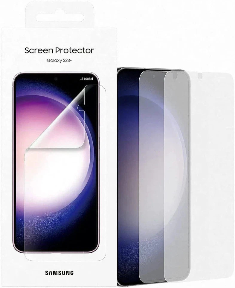 Genuine / Official Samsung Galaxy S23+ Plus Screen Protector (2 pack)