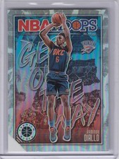 * HAMIDOU DIALLO * 2019-20 NBA HOOPS PREMIUM CHROME GET OUT THE WAY SILVER HOLO